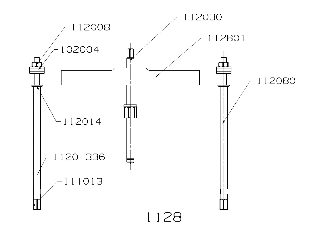 EXTRACTOR FORZA SERIE 1100 DE 2 ALARGADERAS